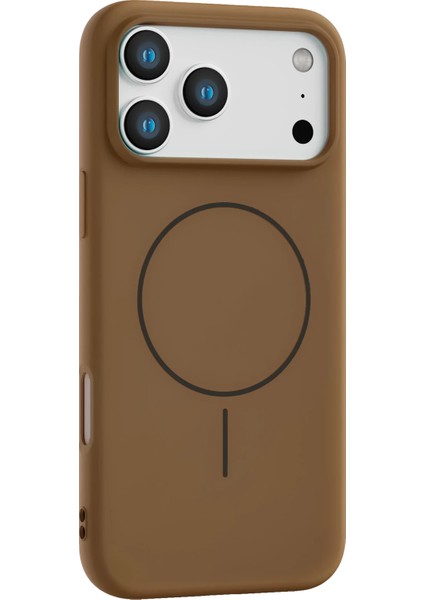 Apple iPhone 17 Pro Jully Magsafe Kapak - Kahverengi
