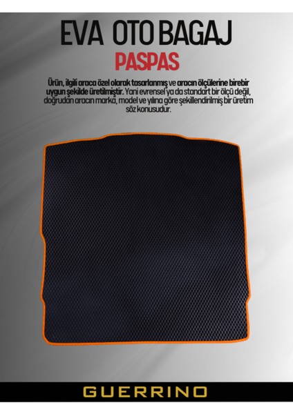 Alfa ROMEO-GİULİETTA-(2014-2025) Için Eva Bagaj Havuzu