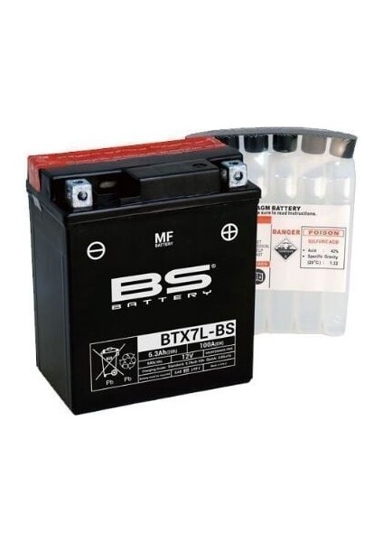 Honda NX 500 BS Akü