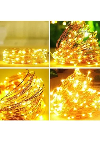 Güneş Enerjili 20 Metre Peri LED Işık 200 LED 8 Mod Dış Mekan Ağaç Balkon Solar Bahçe Aydınlatma indirimleri