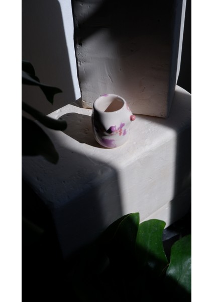 El Yapımı Seramik Memeli Shot Bardağı Seti, Hediyelik Tekila Bardağı Seti 4'lü