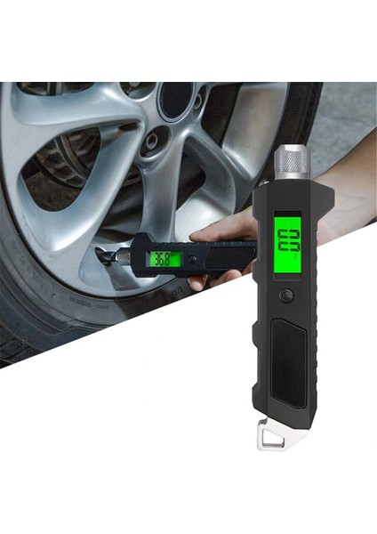 Araç Lastik Hava Basınç Guaj Dijital Ağır Hizmet Lastik Hava Çift Kafa Guajı 230 Psi Kamyon Araba (Yurt Dışından) fiyatları