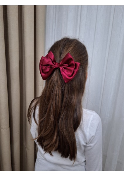 Kadın 3’lü Fiyonk Saç Tokası Seti + Scrunchie Hediyeli - Gecenin Kızı modelleri