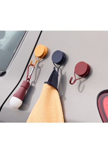 Mıknatıslı Kanca Seti, 2 Kg, 3 Adet