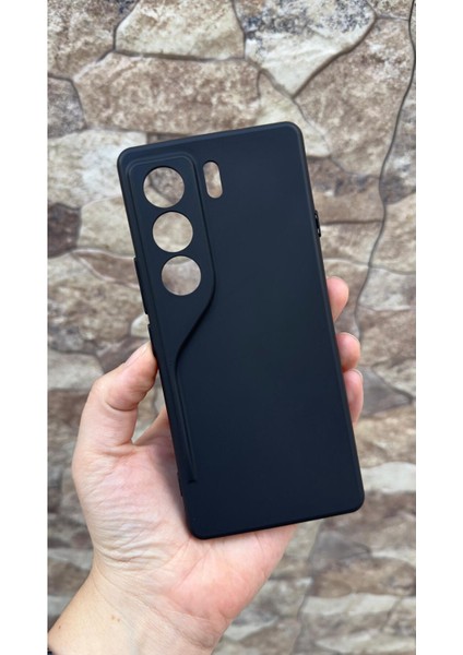 Tecno Camon 40 Pro - Silikon Darbe Emici Klasik Korumalı Rubber Kılıf