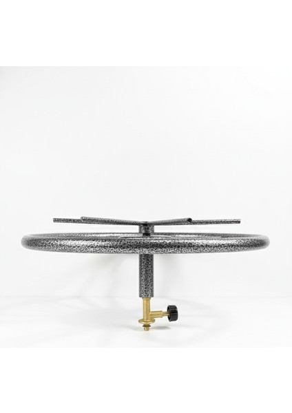 Künefe Ocağı Dövme Desenli Antrasit 38 cm – Piknik Tüp Uyumlu, Geleneksel Lezzet Için Pratik Çözüm