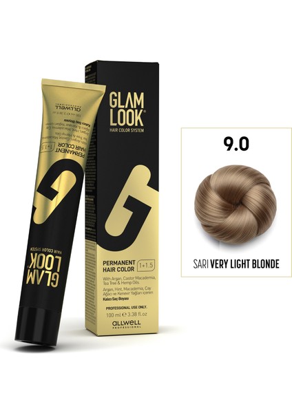 Kalıcı Saç Boyası 9.0 Sari 100 ml