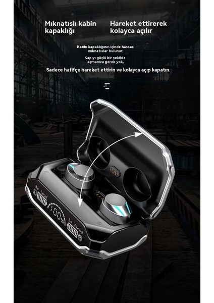 Yeni model mekanik kablosuz Bluetooth kulaklık (Yurt Dışından) indirimleri