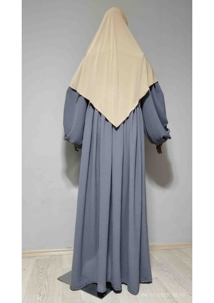 Kısa Boy Sandy Sufle Khimar Hijap Eşarp Ten Rengi fiyatları