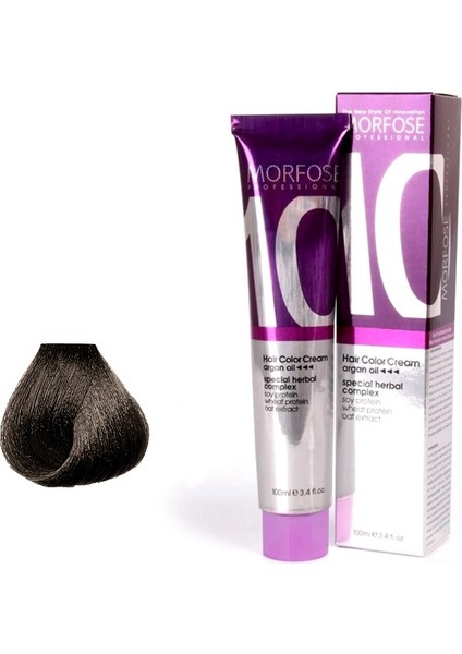 10 Saç Boyası 100ML / 5 Açık Kahve