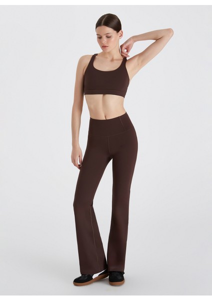 Koyu Kahve Kadın Tayt BB23W101W009