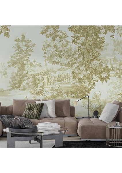 Çiçekli Bahar Esintisi Tek Parça Duvar Kağıdı -Isı ve Ses Yalıtımı Yırtılmaz fiyatları