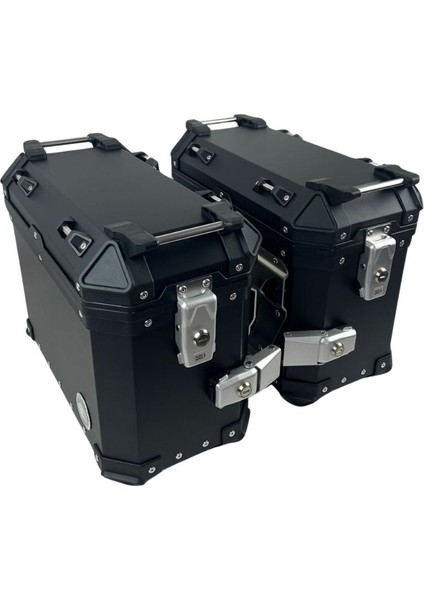 Alüminyum Yan Çanta 33LT Takım Siyah