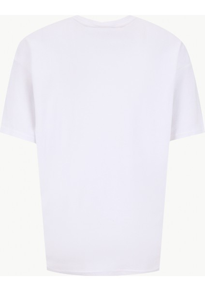 Yuvarlak Yaka Beyaz Erkek T-Shirt 261 Lcm 242002 Merıso Beyaz
