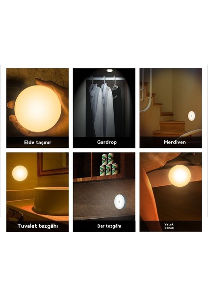 Akıllı Sensörlü Işık, Hareketle Kapanan Işık, Koridor, Dolap ve Yatak Odası (Yurt Dışından) indirimleri