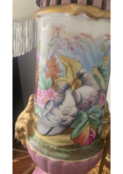 FRANSIZ İKİLİ ABAJUR modelleri