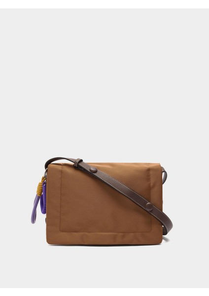 Teknik Kumaş Çapraz Askılı Çanta S