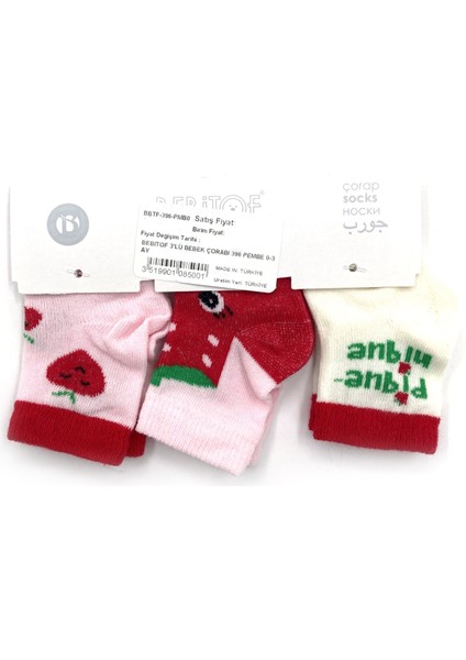 3'lü Bebek Çorabı 396