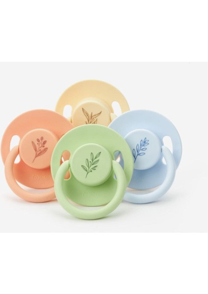 Pure Yuvarlak Uçlu Kauçuk Emzik No:1 0-6 Ay Krem fırsatları