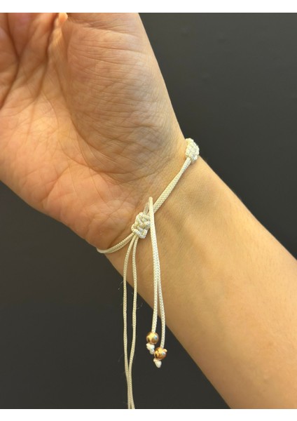 Makrome Örme Nazar Kalp Ip Bileklik fiyatları