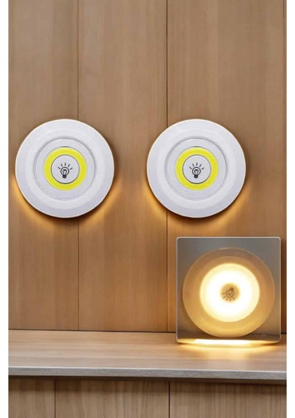 Mutfak Dolap Altı Işığı Uzaktan Kumandalı Yapışkanlı Kablosuz Pilli - M852R319-K00852 fırsatları