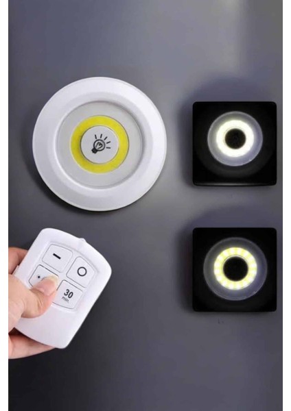 Mutfak Dolap Altı Işığı Uzaktan Kumandalı Yapışkanlı Kablosuz Pilli - M852R319-K00852 indirimleri