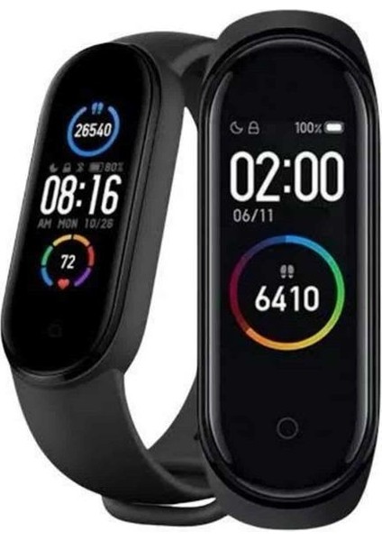 Akıllı Uyumlu Bileklik M6 Adımsayar Spor Modları Çağrı Görme Türkçe Menü - M876R080-K238 modelleri