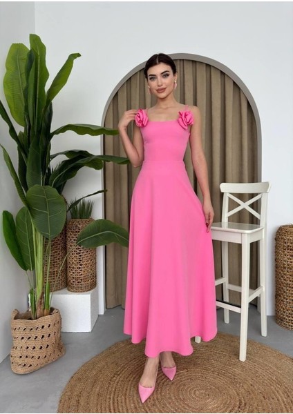 Matilda Gül Ip Askılı Elbise fırsatları