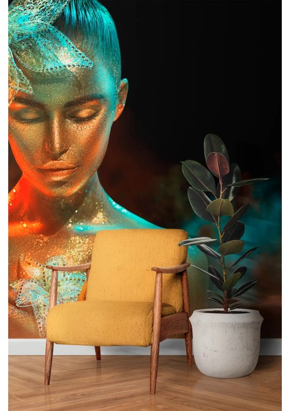 Altınöz Kadın Temalı Duvar Kumaşı -Isı ve Ses Yalıtımlı fiyatları