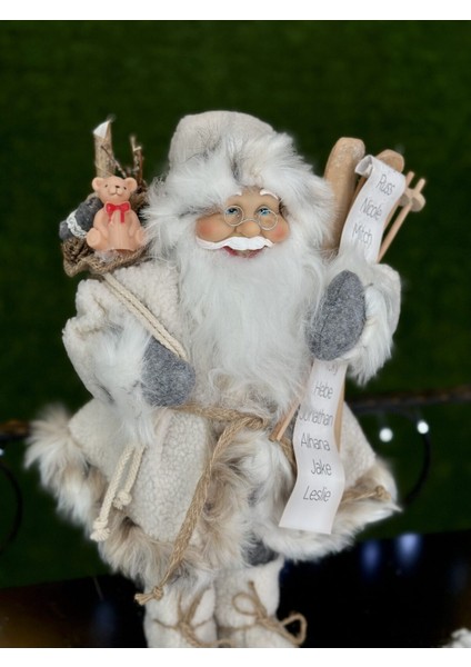 1 Adet Noel Baba Yılbaşı Dekor modelleri