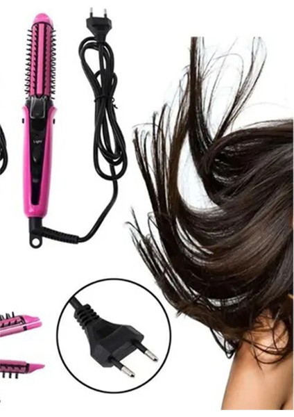 Ergonomik Tasarımlı Fön ve Maşa Uyumlu Saç Şekillendirici Maşa - M769K358-R86769 indirimleri