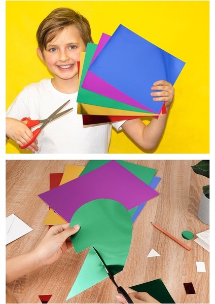 Turuncu Renkli 35X50 Metalik Aynalı Fon Kartonu 5 Adet 1 Paket Artmaster Metalik Aynalı Fon Kartonu fırsatları