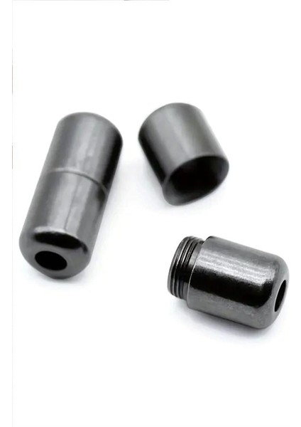 Ayarlanabilir 1 Çift Kırmızı Vidalı Kapsül Uçlu 6 mm Lastik Pratik Bağcık modelleri