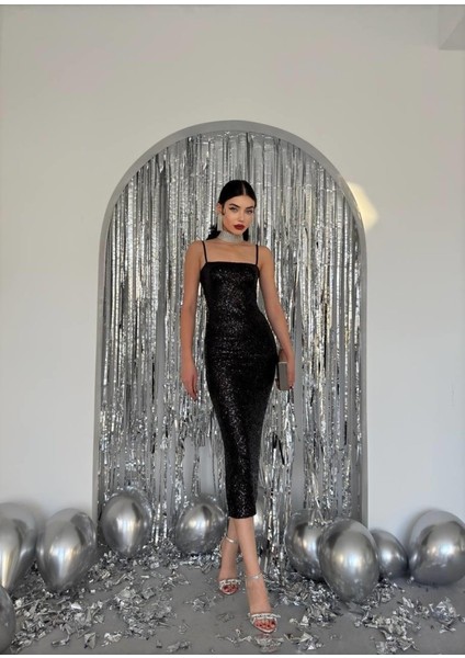 Woxo Ip Askılı Elbise