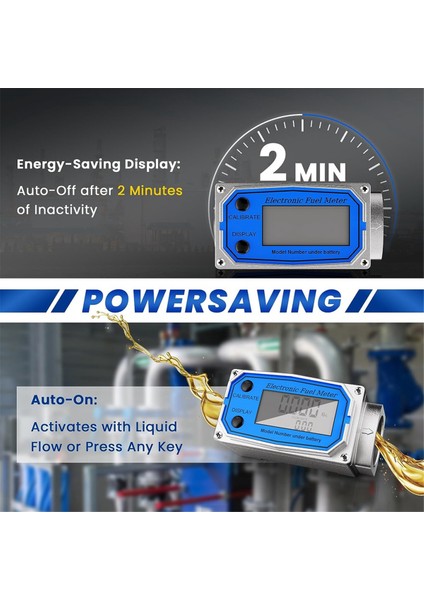 Akış Ölçer 1 Inç -Dijital Akış Ölçer Alüminyum Alaşım Yakıt Ölçer -Turbin Akış Ölçer ve Dijital Ölçer Endüstri Sınıfı (Yurt Dışından) indirimleri
