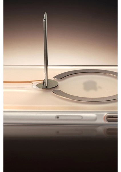 iPhone 16 Pro Max Uyumlu Kılıf 360 Derece Dönebilen Standlı Magsafe Premium Kapak fırsatları