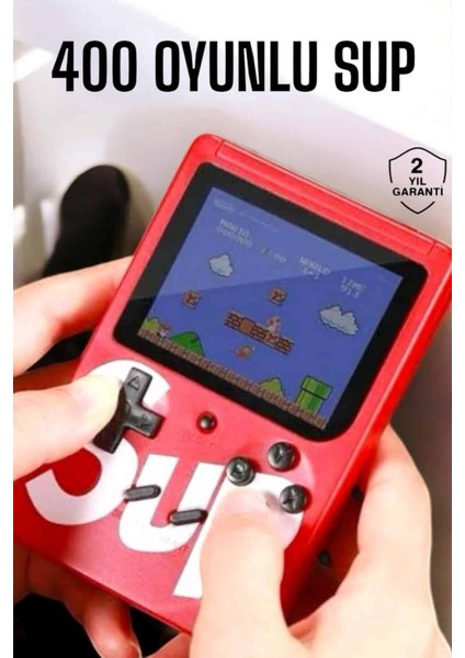 Taşınabilir El Atarisi Sup 400 Oyunlu Mini Oyun Konsolu - M658R981-K79658