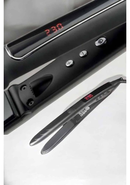 Saç Düzleştirici LED Ekranlı Isı Ayarlı Seramik Kaplama Profesyonel - M049K679-R83049 modelleri