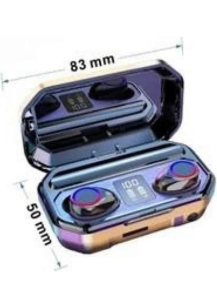 Yeni Nesil Bluetooth Kulaklık Uzun Pil Ömrü El Fenerli Dijital Şarj Göstergeli - M066R847-K300 fırsatları