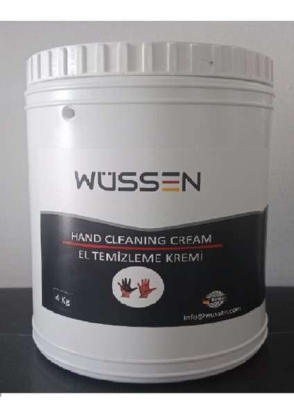 Endüstriyel Eltemizleme Kremi 4kg.