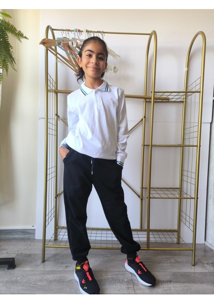 Çocuk Pantolon, Eşofman Okul-Günlük Penye, Rahat, Beli Lastikli ,lastikli Paça (Ribanalı), Bağcıklı fırsatları