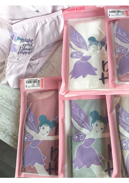 Kız Çocuk Atlet Külot Takım 6'lı %100 Pamuk Nefes Alabilen fırsatları