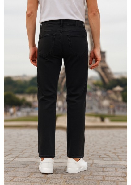 Erkek Yüksel Bel Bol Kesim Boru Paça Kot Pantolon Reguler Fit Jean C336 indirimleri