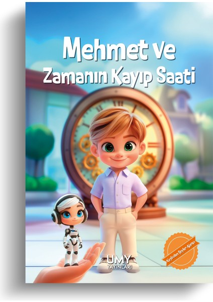 Mehmet ve Zamanın Kayıp Saati - Kaybolan Şeyler Ajansı - Çocuk Kitabı