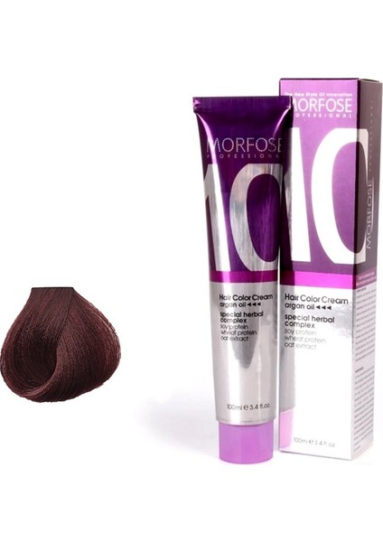 10 Saç Boyası 100ML / 6.6 Yoğun Kızıl