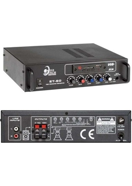 4’lü Beyaz Tavan Hoparlörlü 100V Anfi Ses Sistemi | Kafe Mağaza Ofis Müzik Seti fiyatları