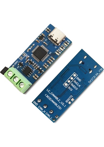 Type-C USB To Can Modül 5V Can Can Analyzer USB To Can Converter Modül Kanabası V2.0 Can-Fd Can Bus Analizisi (Yurt Dışından) fiyatları