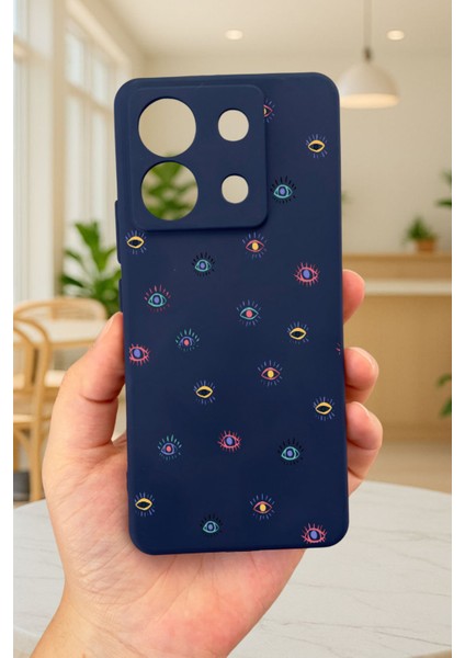 Redmi Note 13 Pro 5g Mini Evıl Eye Desenli Silikon Darbe Emici Klasik Korumalı Rubber Kılıf fırsatları