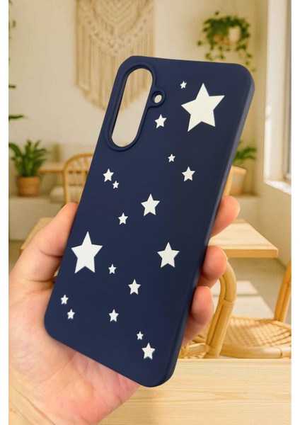 Samsung Galaxy A26 Uyumlu Mini Yıldız Desenli Silikon Darbe Emici Klasik Korumalı Rubber Kılıf fırsatları