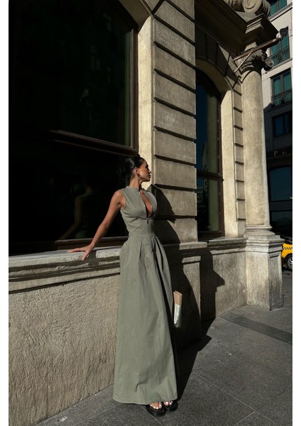 Fermuarlı Bele Oturan Geniş Çan Etek Pinterest Tasarım Trend Elbise modelleri